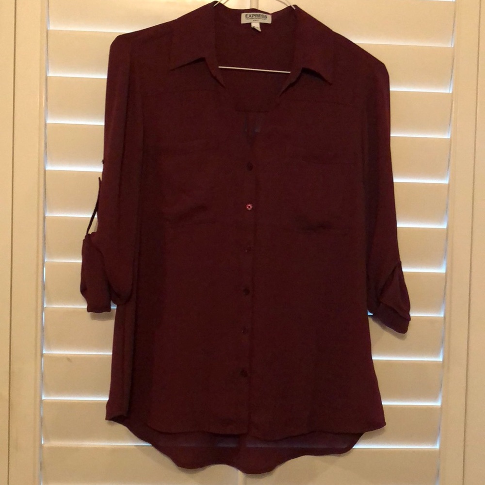 Express Slim Fit Convertible Sleeve Portofino